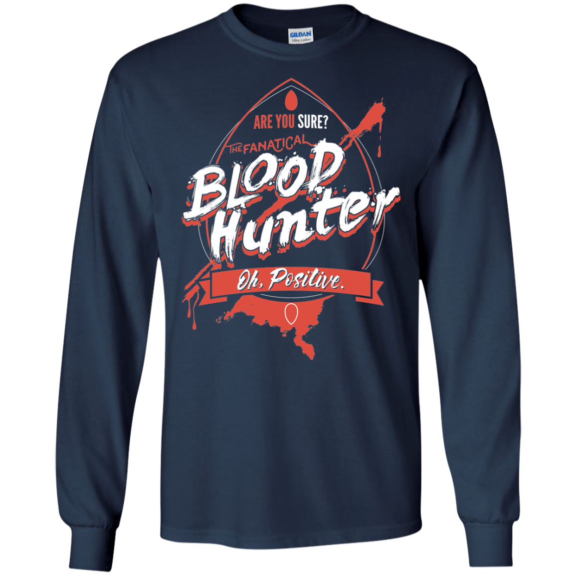 Blood Hunter Men's Long Sleeve T-Shirt