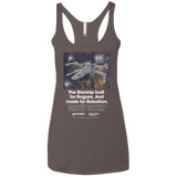 X-Fighter Women's Triblend Racerback Tank