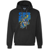 Super Racoon Thief Premium Fleece Hoodie