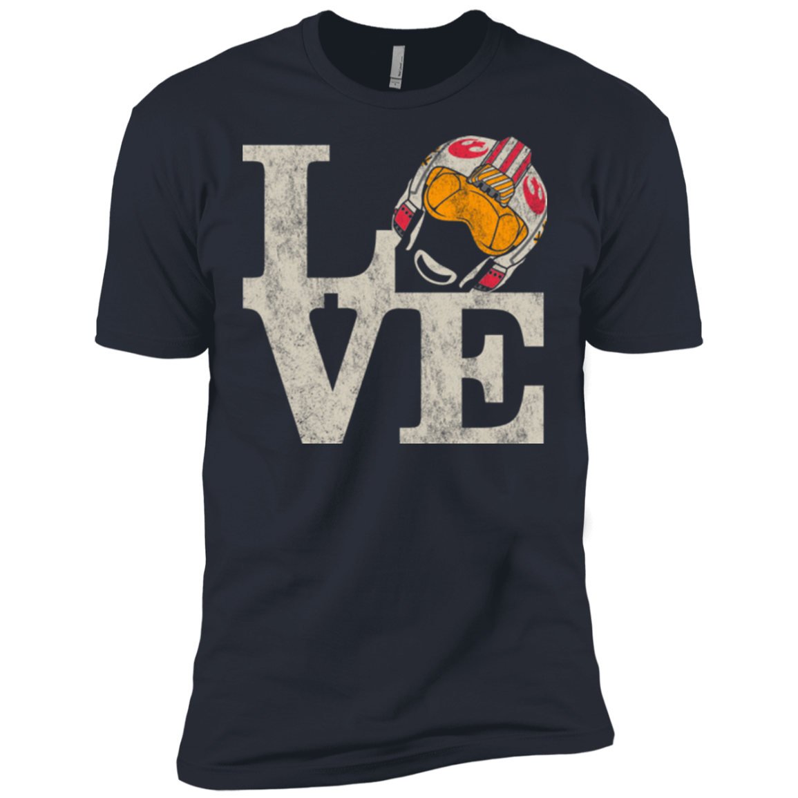 LOVE Rebel Pilot Men's Premium T-Shirt