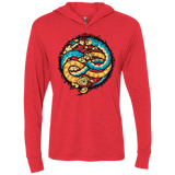 NEVERENDING WONDERLAND Triblend Long Sleeve Hoodie Tee