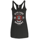 Sith Lord Academy 77 Women's Triblend Racerback Tank