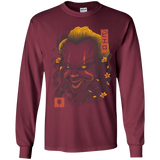 Oni Clown Mask Youth Long Sleeve T-Shirt