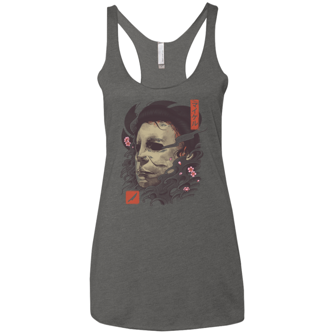 Oni Slasher Mask Women's Triblend Racerback Tank