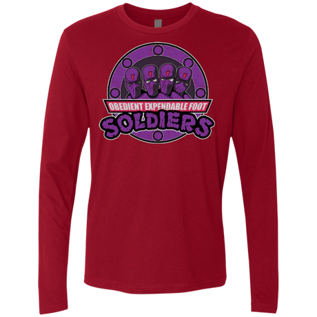 OBEDIENT EXPENDABLE FOOT SOLDIERS Men's Premium Long Sleeve