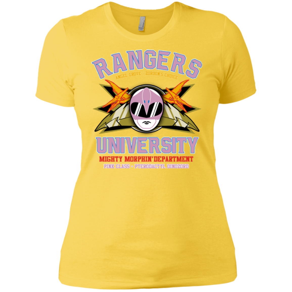 Rangers U Pink Ranger Women's Premium T-Shirt