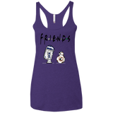 Droid Friends Women's Triblend Racerback Tank