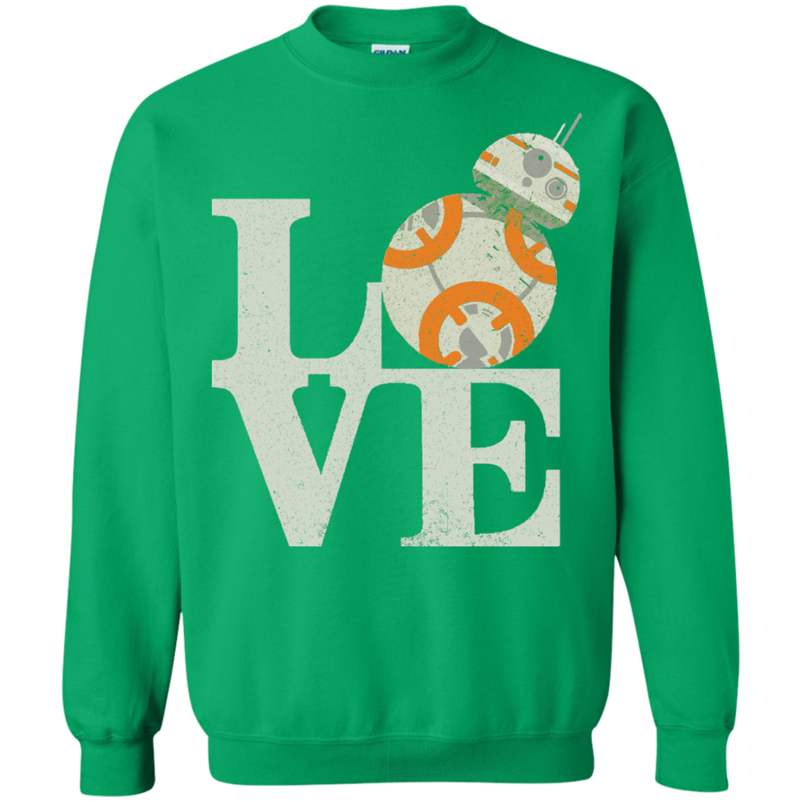 Love Droids Crewneck Sweatshirt