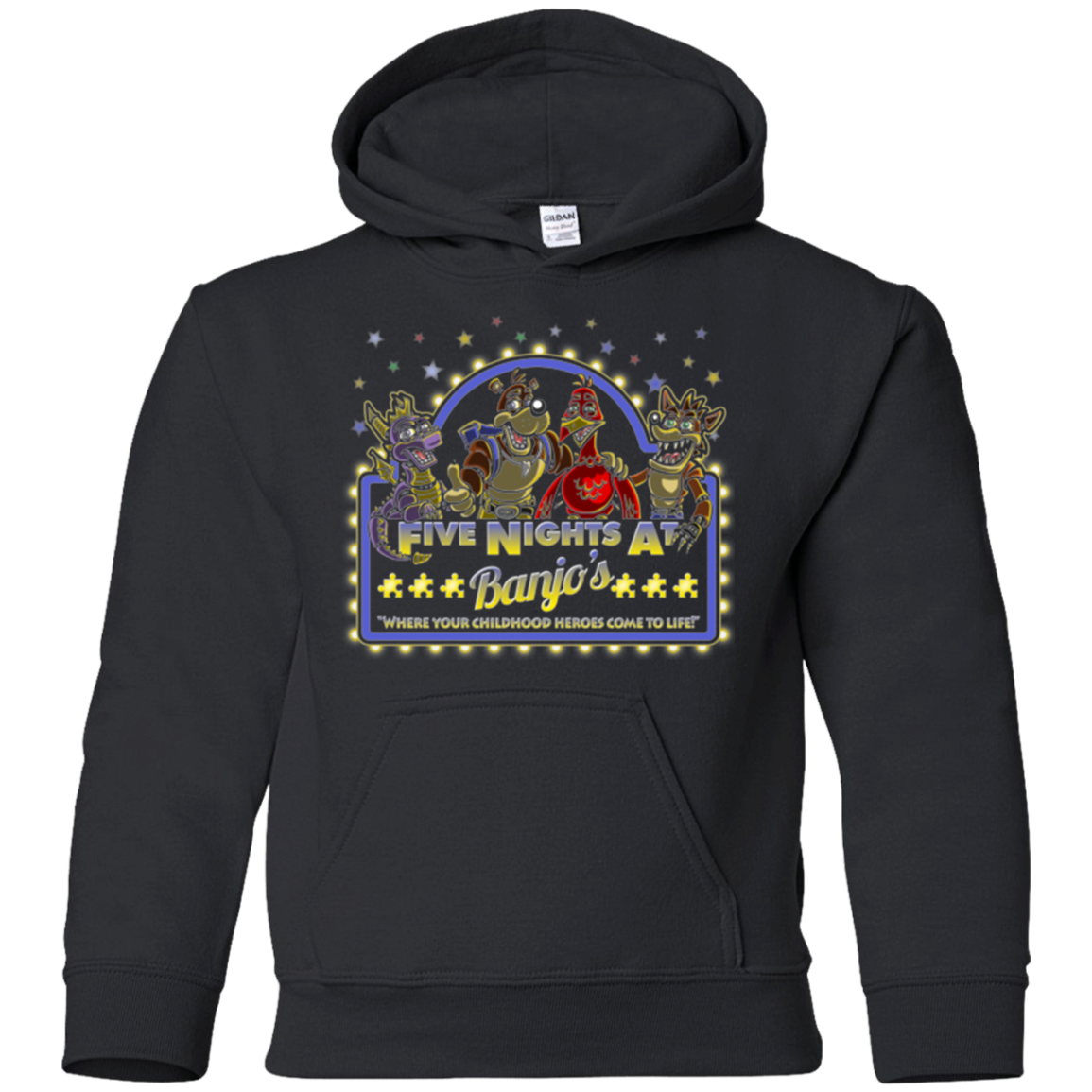 Five Nights at Banjos Youth Hoodie