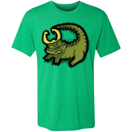 The King Alligator Men's Triblend T-Shirt