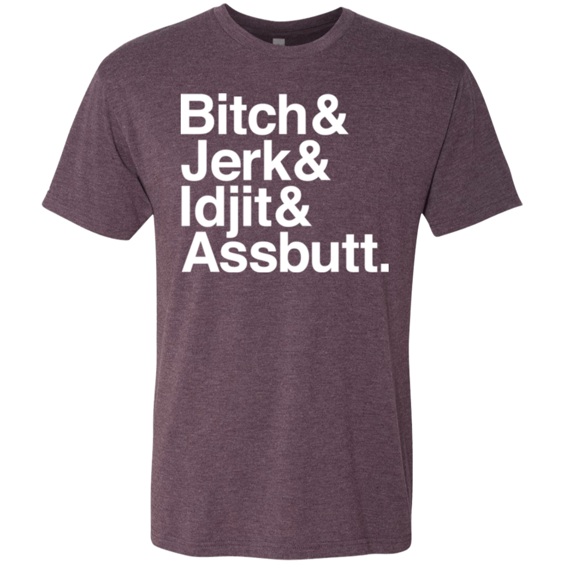 Team Free Will Helvetica Men's Triblend T-Shirt