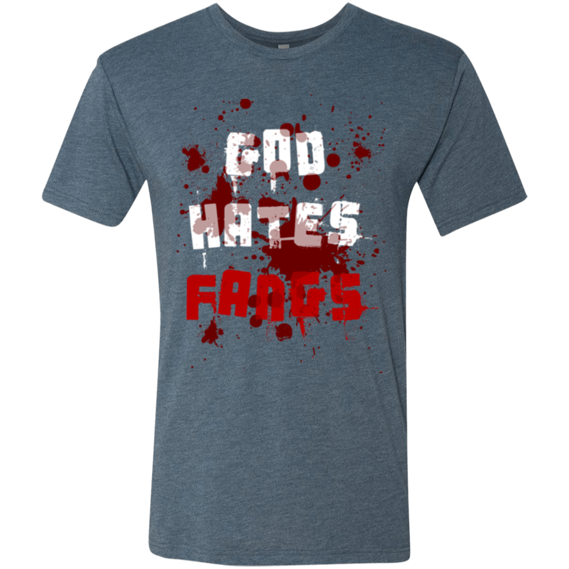 God hates fangs Men's Triblend T-Shirt