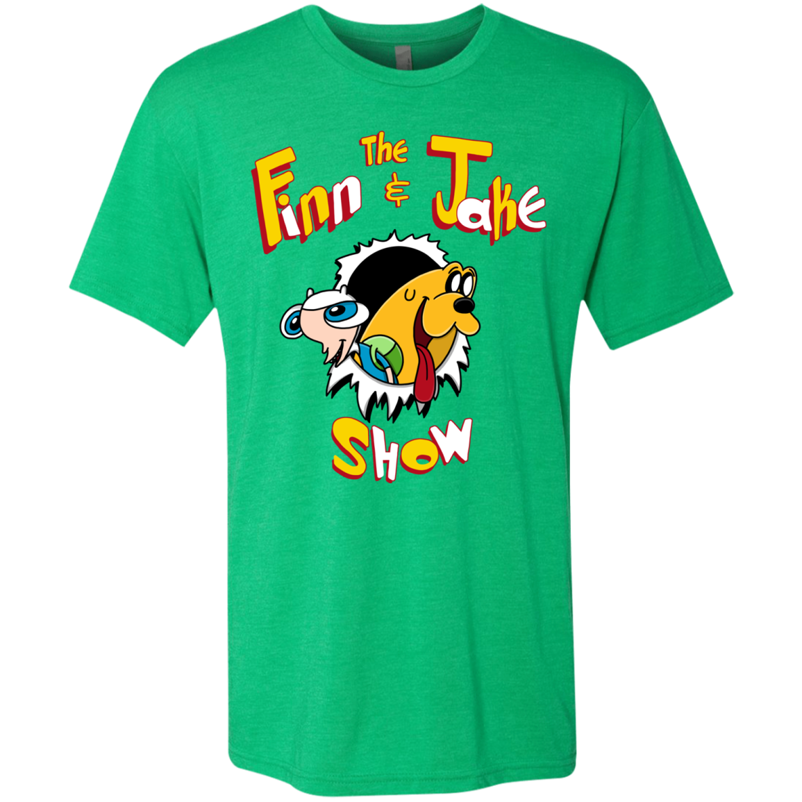 The Finn and Jake Show Men's Triblend T-Shirt