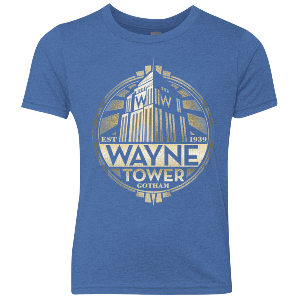 Wayne Tower Youth Triblend T-Shirt