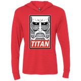 Titan Triblend Long Sleeve Hoodie Tee