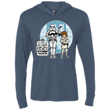 This Tall Triblend Long Sleeve Hoodie Tee