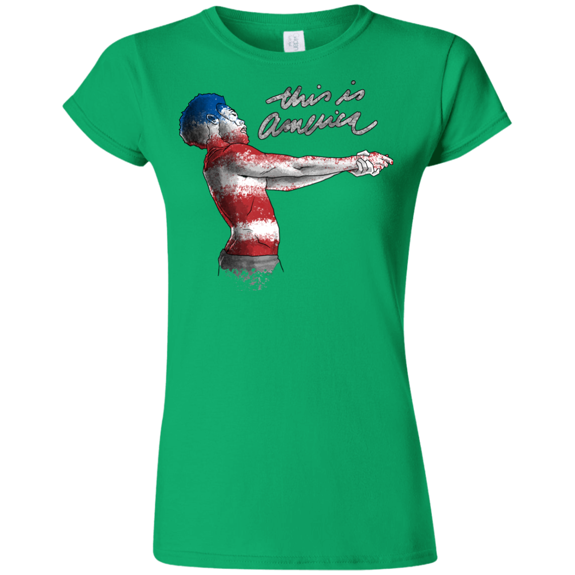 America Junior Slimmer-Fit T-Shirt