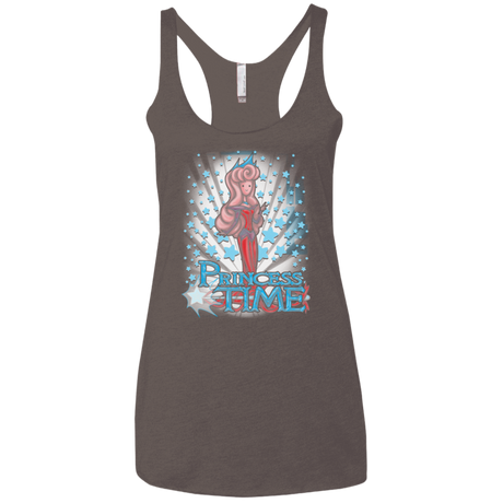 Princess Time Aurora Women's Triblend Racerback Tank