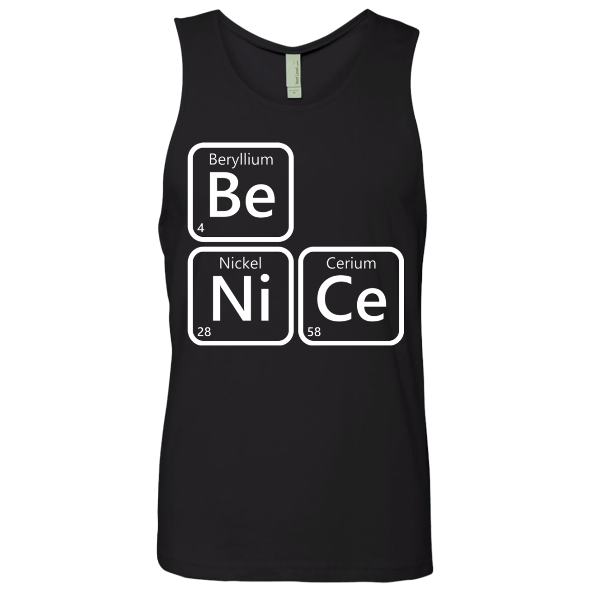 Be Nice Men's Premium Tank Top