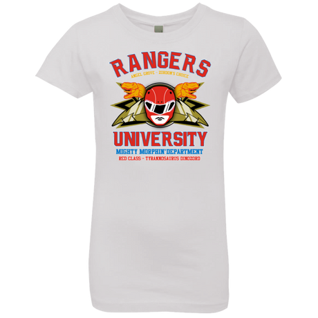 Rangers U - Red Ranger Girls Premium T-Shirt