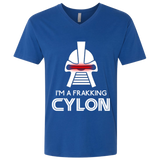 Frakking cylon Men's Premium V-Neck