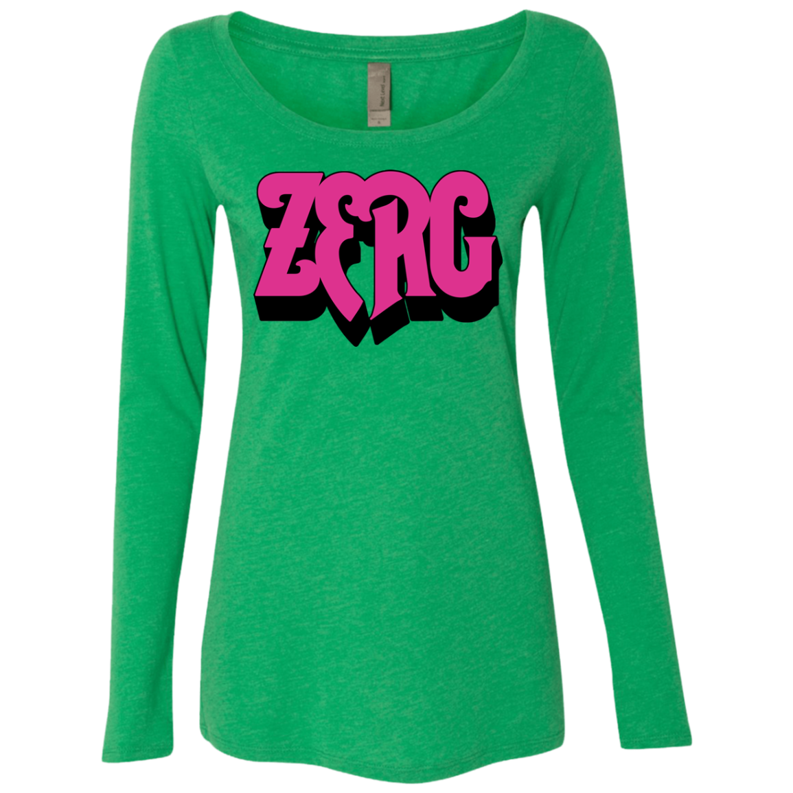 Zerg Rush Women's Triblend Long Sleeve Shirt