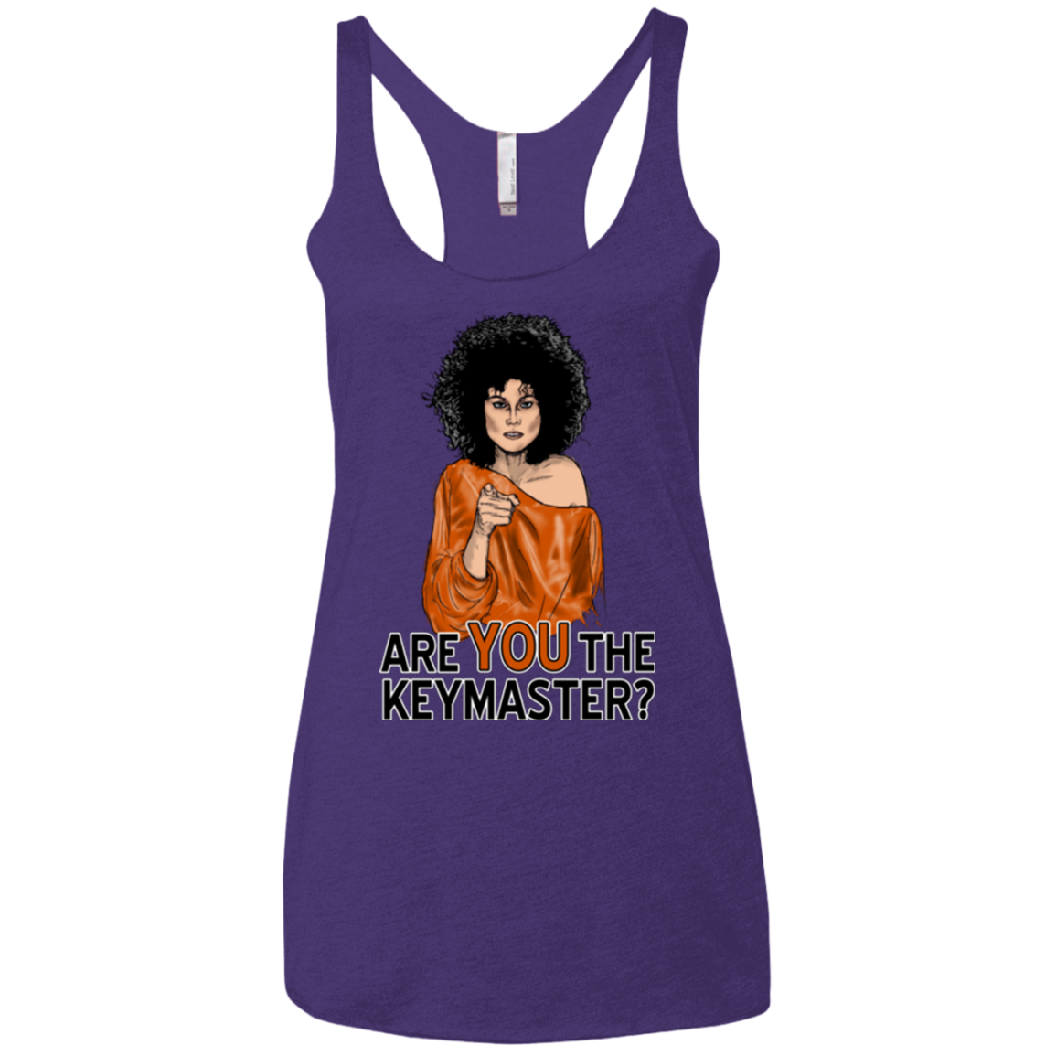 Keymaster Women's Triblend Racerback Tank