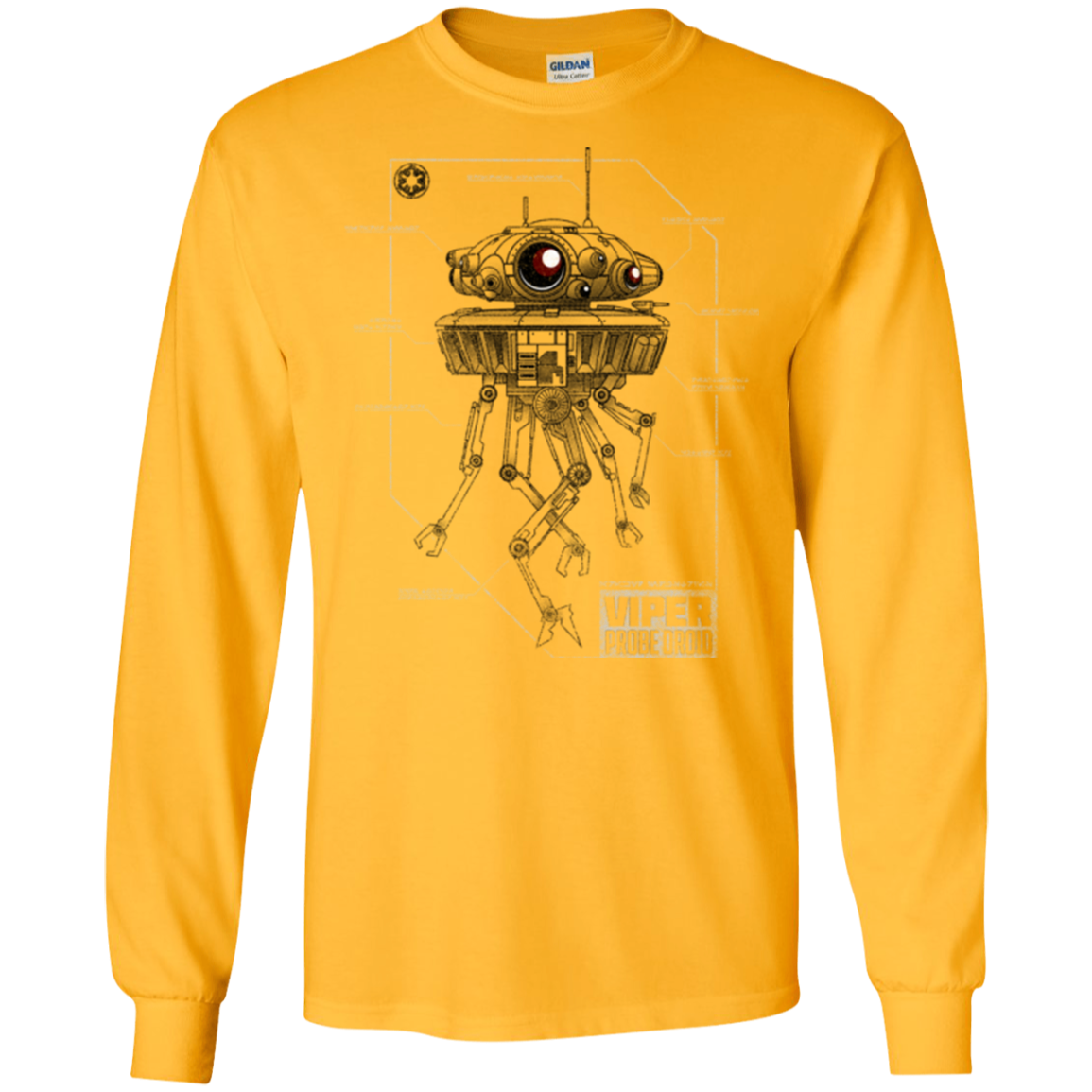 Probe Droid POD Men's Long Sleeve T-Shirt