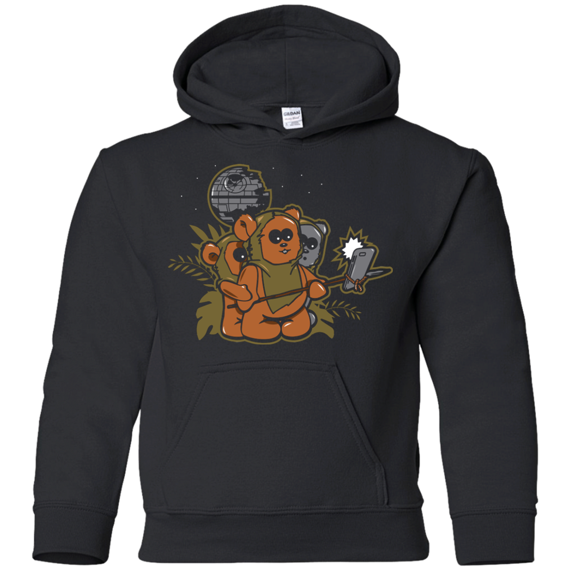 Ewok Selfie Youth Hoodie