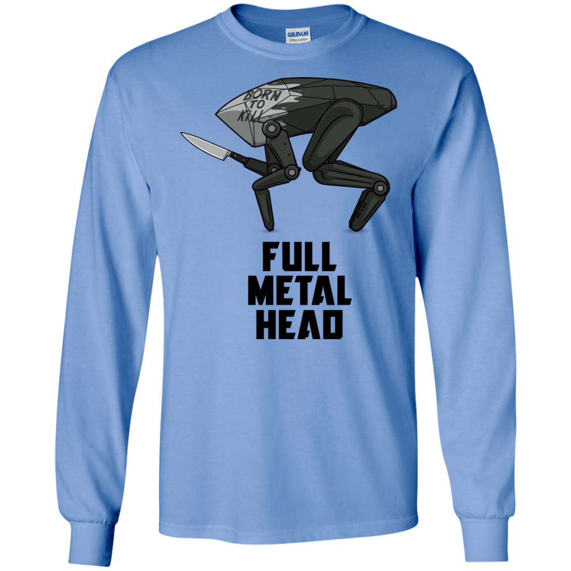 Full Metal Head Men's Long Sleeve T-Shirt