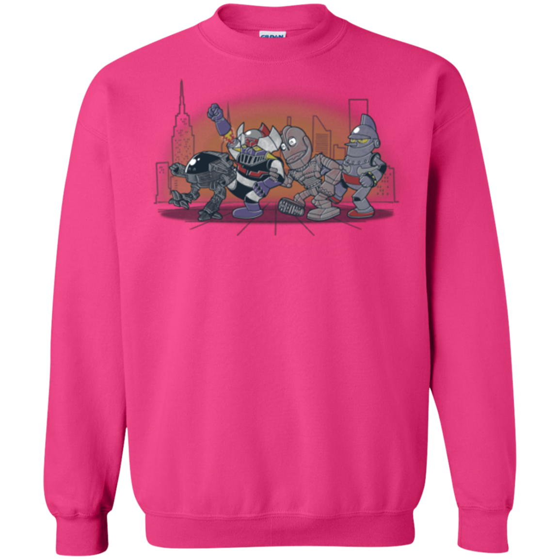 Where The Big Robots are Crewneck Sweatshirt