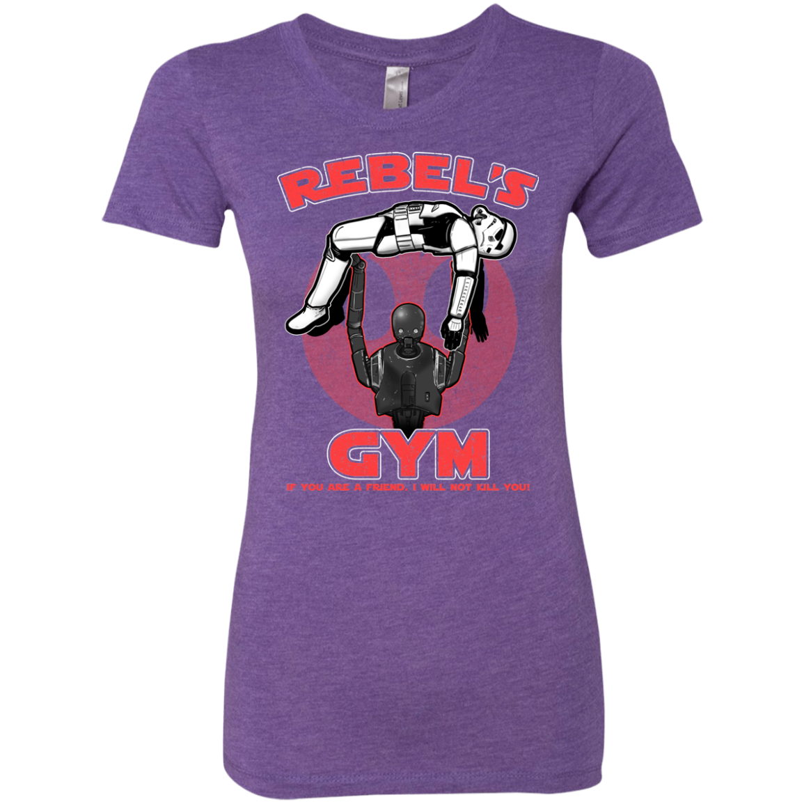 Rebel's Gym Women's Triblend T-Shirt