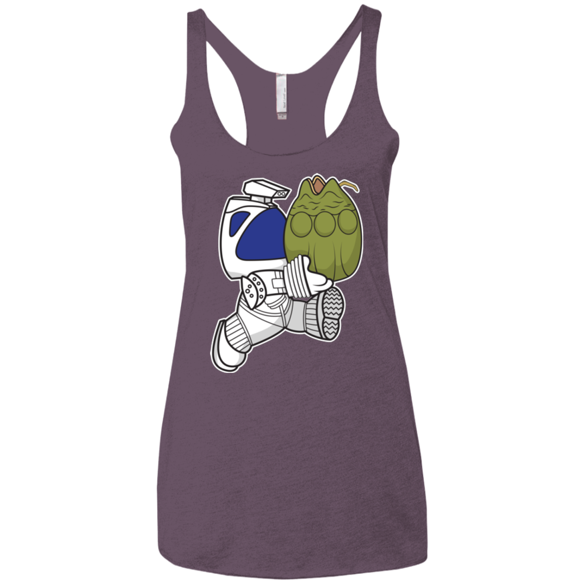Dont Drop The Egg Women's Triblend Racerback Tank