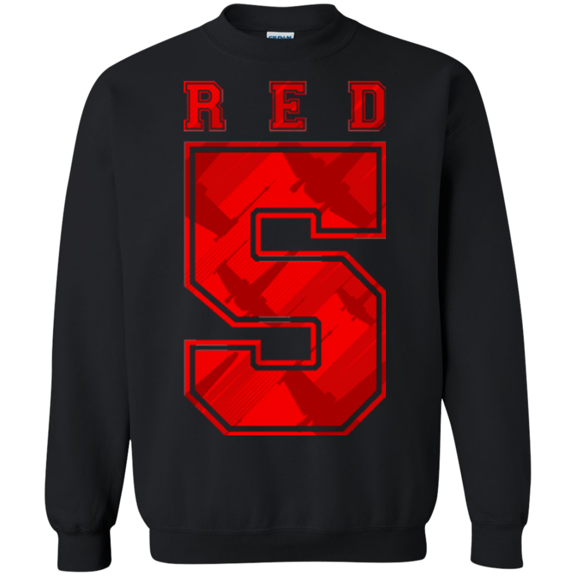 Red 5 Crewneck Sweatshirt