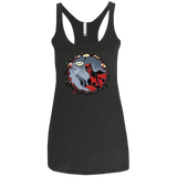 Deadpool 007 Women's Triblend Racerback Tank
