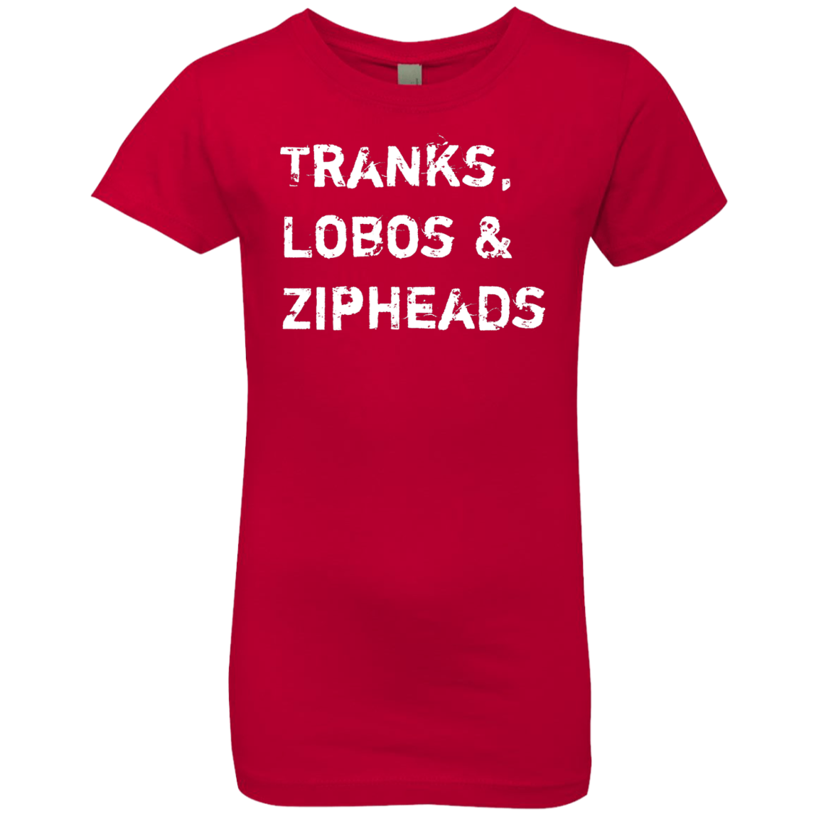 Tranks Lobos Zipheads Girls Premium T-Shirt