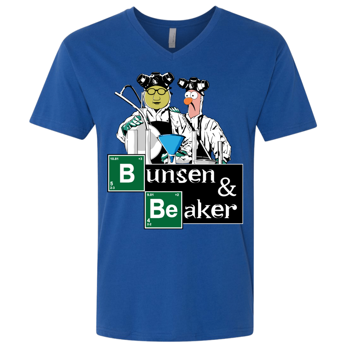 Bunsen & Beaker Men's Premium V-Neck