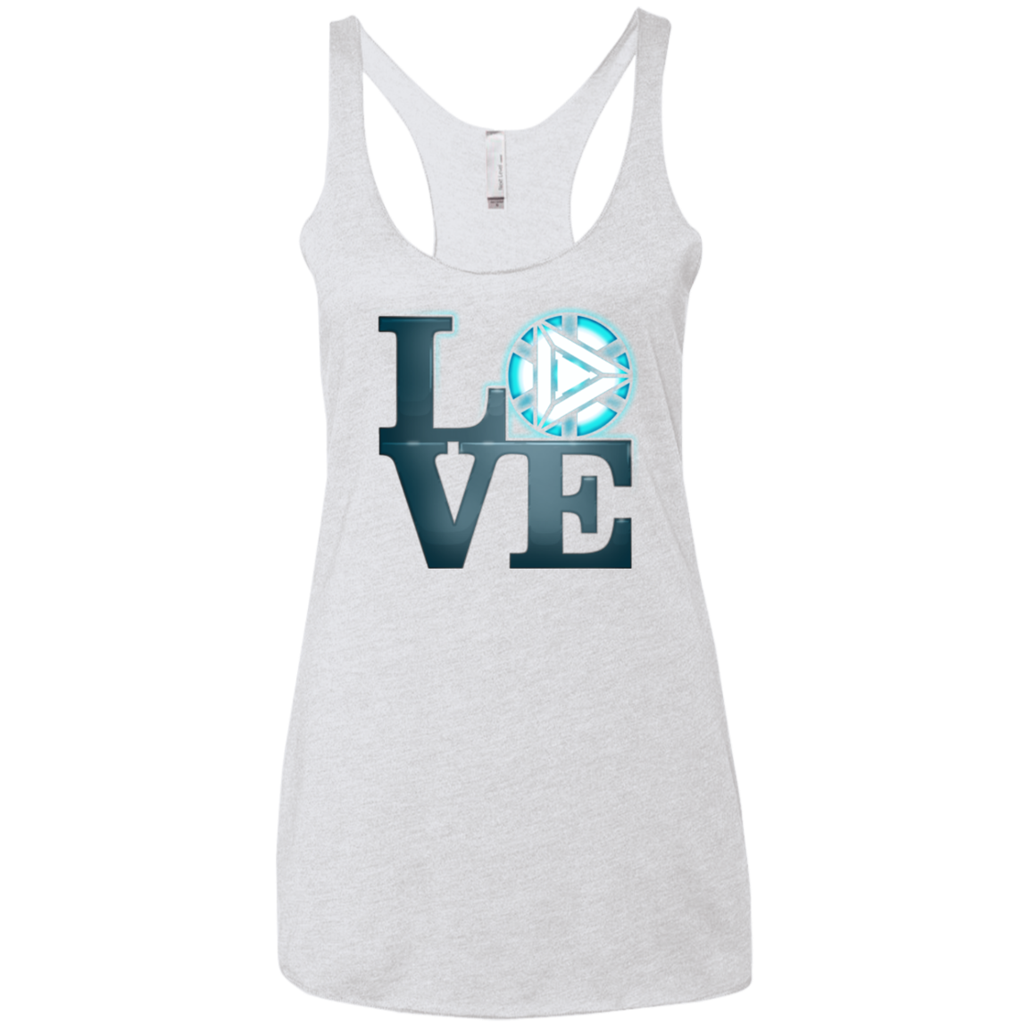 Love Stark Women's Triblend Racerback Tank