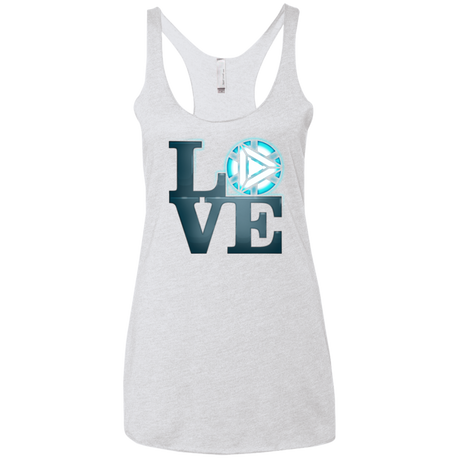 Love Stark Women's Triblend Racerback Tank