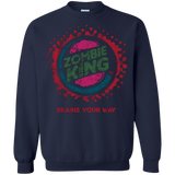 Zombie King Crewneck Sweatshirt