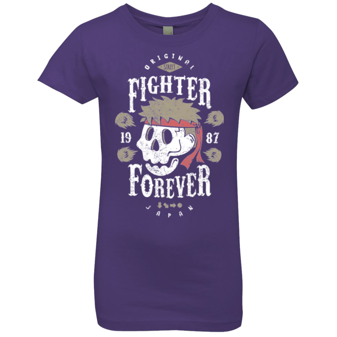Fighter Forever Ryu Girls Premium T-Shirt