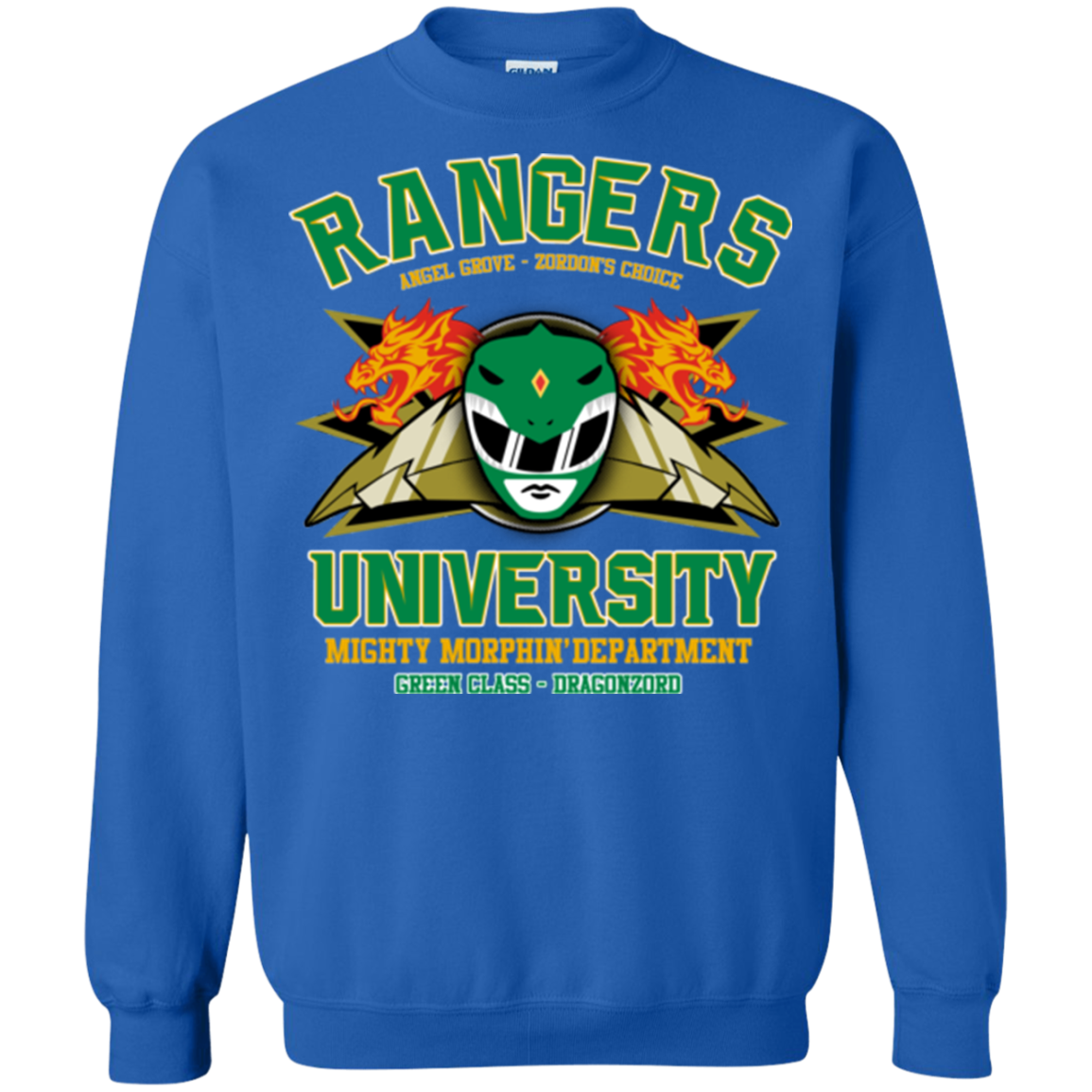 Rangers U Green Ranger Crewneck Sweatshirt