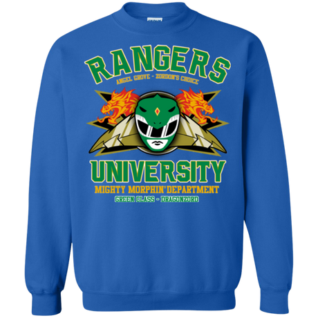 Rangers U Green Ranger Crewneck Sweatshirt