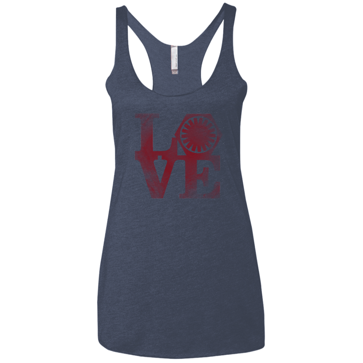LOVE First Order Women's Triblend Racerback Tank