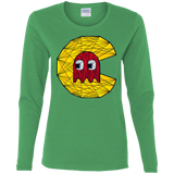 Poly Pac Man Women's Long Sleeve T-Shirt