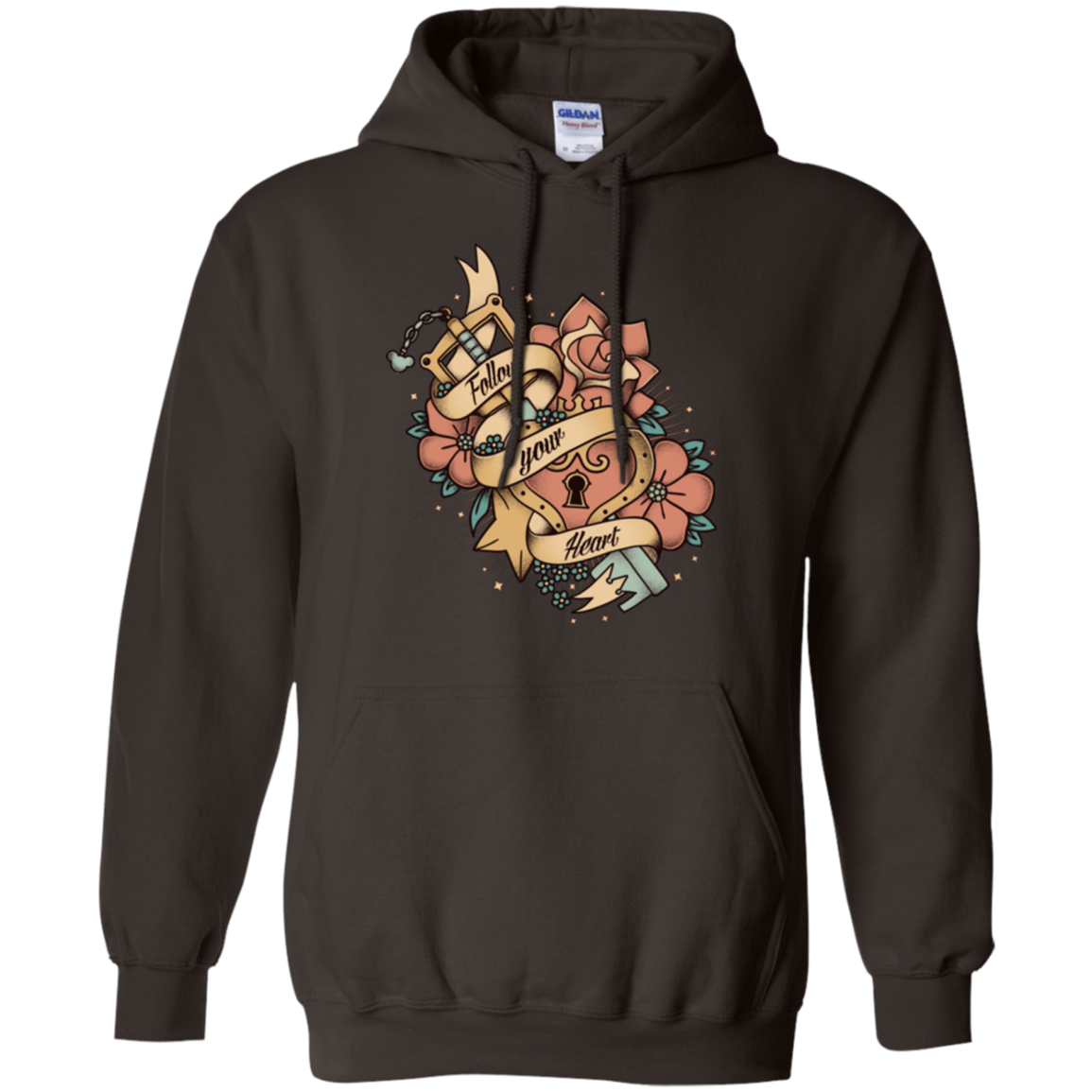 Follow your heart Pullover Hoodie