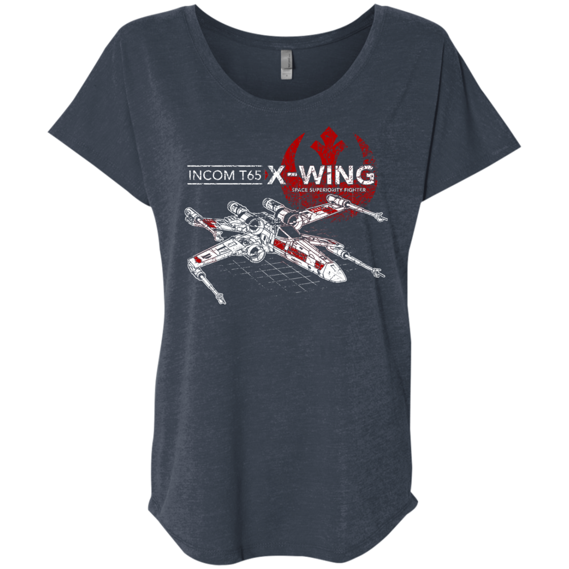 T-65 X-Wing Triblend Dolman Sleeve