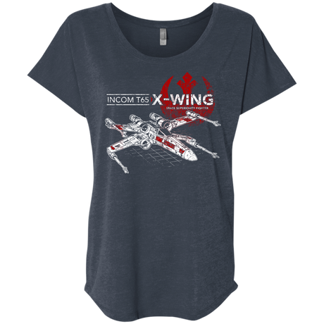 T-65 X-Wing Triblend Dolman Sleeve