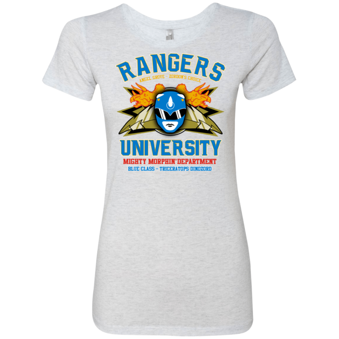 Rangers U Blue Ranger Women's Triblend T-Shirt