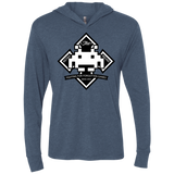 Retro Squad Triblend Long Sleeve Hoodie Tee